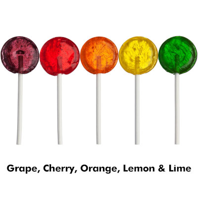 Lollipops Individually Wrapped - 5 Pounds