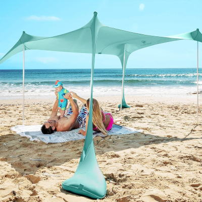 SUN NINJA Pop Up Beach Tent Sun Shelter